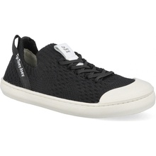 Tip Toey Joey Barefoot dětské tenisky Tip Toey Joey Easy Black Knit/White černé