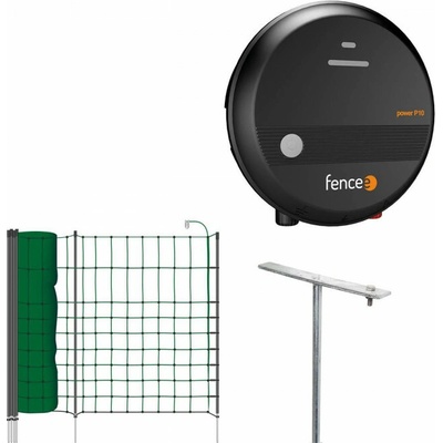 fencee Set elektrického ohradníku s mobilní sítí pro králíky, psy, kočky - síťový zdroj - síť 50 m