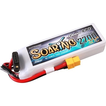Gens ace Soaring LiPo 3S 11.1V-2700-30C(XT60) 103x34x25mm 190g G-Tech