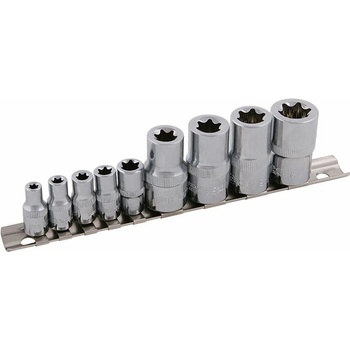 LEVIOR sada hlavíc TORX 9ks CrV gola