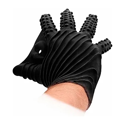 Shots Toys FistIt Masturbation Glove Black