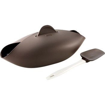 Lékué Форма за хляб Lekue силиконова с шпатула кафява (888281)