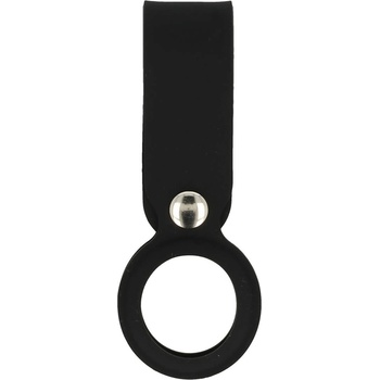 Силиконова каишка за Apple AirTag - Tel Silicone Loop (черен)