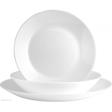 PEKDA tanier plytký biely Zelie 25 cm