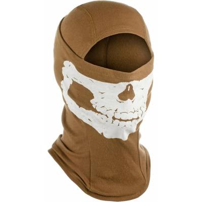 INVADERGEAR kukla balaclava MPS DEATH HEAD COYOTE