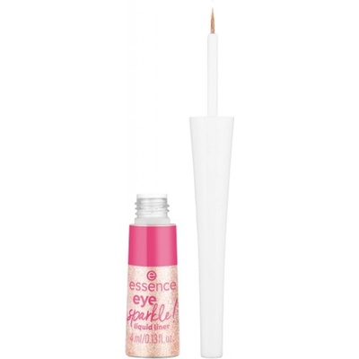 essence eye sparkle! tekuté linky na oči s trblietkami 01 Sparkling Lights 4 ml