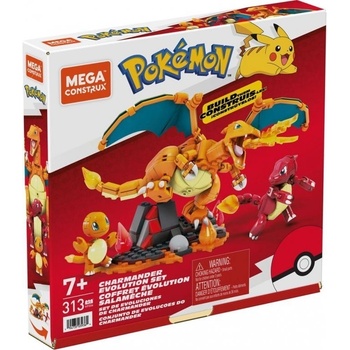 Mattel Pokémon Mega Construx - Charmander Evolution Set