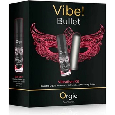 Orgie Bullet - sada tyčových vibrátorů šedá