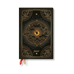 Paperblanks 2027 Fourth Wing, Shadows of Navarre Mini Hardcover 12-Month Daily Planner, 432pg, 80gsm by Paperblanks