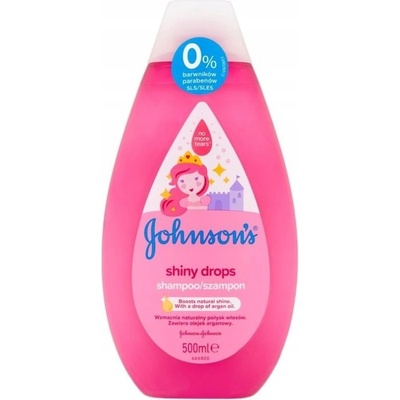 Johnson's Shiny Drops šampón 500 ml