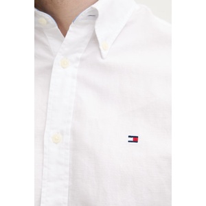Tommy Hilfiger риза мъжка с лен (MW0MW42450) - answear - 111,46 лв