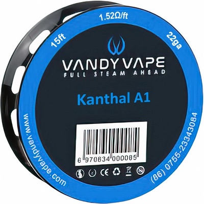 Vandy Vape Kanthal A1 22GA 4,5m