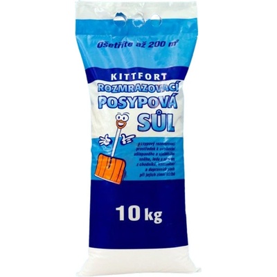 Kittfort Posypová sůl kamenná 10 kg – Zboží Dáma