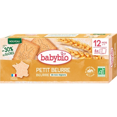 BABYBIO Máslové sušenky 120 g