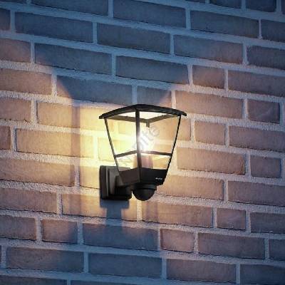 084769 - Екстериорен аплик със сензор L10S 1xE27/15W/230V IP44 (ST084769)