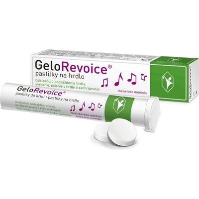 Medindex GeloRevoice pastilky na hrdlo 20 tabliet