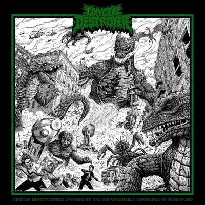 Oxygen Destroyer - Sinister Monstrosities Spawned By The Unfathomable Ignorance Of Humankind (purple Vinyl) LP