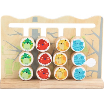 Image 1 of LUCY&LEO Дървена мозайка-игра Котки и птички, Lucy&Leo (LL207)