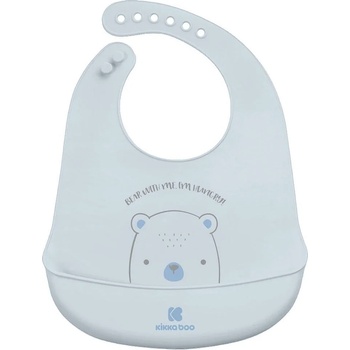 Image 1 of KikkaBoo Лигавник силиконов Bear with me Blue (31303030044)