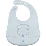 KikkaBoo Лигавник силиконов Bear with me Blue (31303030044) - salemax