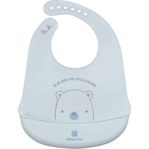 KikkaBoo Лигавник силиконов Bear with me Blue (31303030044) - salemax