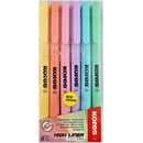 Popisovač na biele a flipchartové tabule sada 1-3 mm kužeľový KORES K-Marker 6 rôznych farieb
