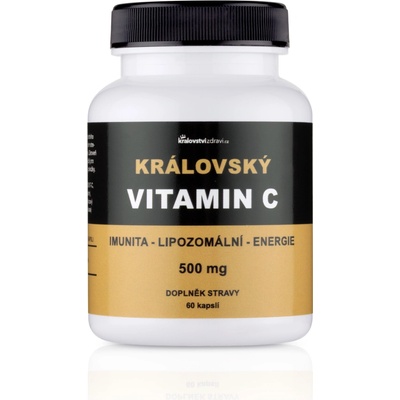 Kráľovský Lipozomálny Vitamín C pre podporu imunity, 60 kapsúl