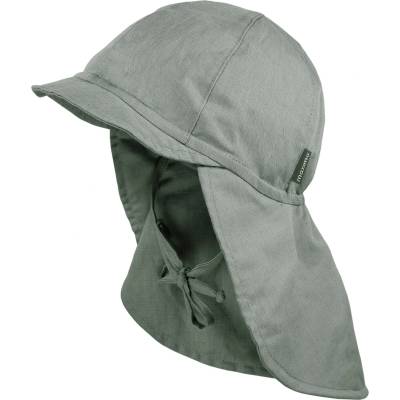 maximo Детска шапка с козирка maximo Kids' Mini Neck Protector Hat Plain, Tie, Lining Cap - Mineral - размер 53 cm (904-6357-0313)