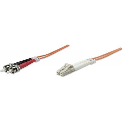 Intellinet 471312 LC/ST optický, OM1, 2m, oranžový