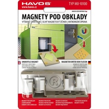 Magnety pod obklady stavitelné 4ks