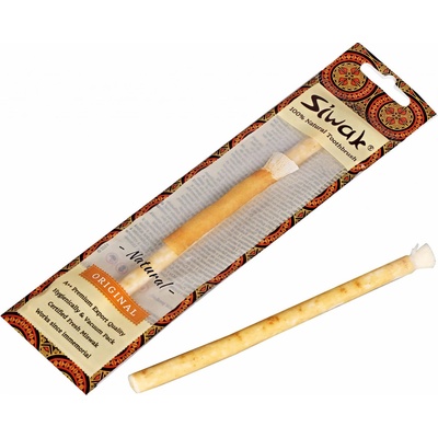 Siwak Miswak prírodná zubná kefka bez príchute 1 ks