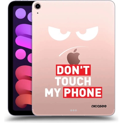 Picasee silikónový prehľadný obal Apple iPad mini 2021 6. generace Angry Eye Transparent