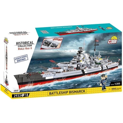 COBI 4840 WW II Německá bitevní loď BISMARCK
