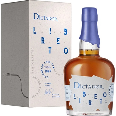 Dictador Libreto American Cask 1997 44% 0,7 l (karton)