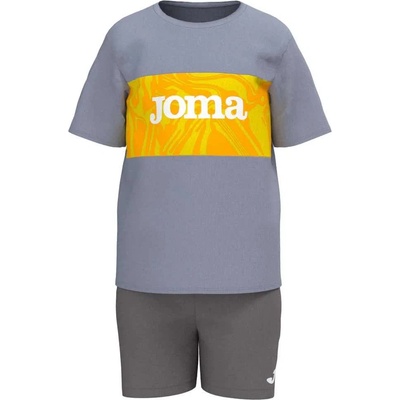 JOMA Kids Camp set - Grey (Black / Grey / Black)
