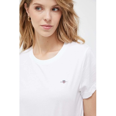 Gant Памучна тениска Gant в бяло (4200200)