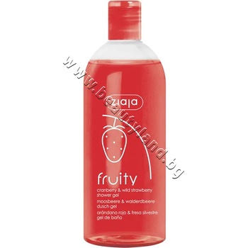 Ziaja Душ гел Ziaja Fruity Cranberry & Wild Strawberry Shower Gel, p/n ZI-16088 - Душ гел за тяло с аромат на червена боровинка и ягода (ZI-16088)