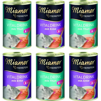 Miamor VitalDrink Mix príchutí 6 x 135 ml