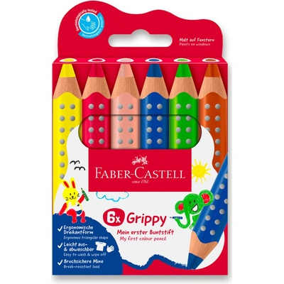 Faber-Castell Grippy 110630 sada 6 barev