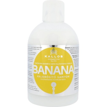 Kallos KJMN Banana posilňujúci šampón1000 ml
