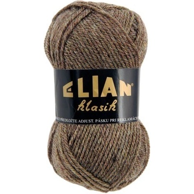 VSV Pletací příze Elian Klasik 3497 - hnědá