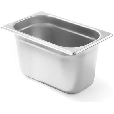 Nádoba GN 1/4 – 265 x 162 mm, HENDI, Budget Line, GN 1/4, 1,8L, 265x162x(H)65mm Hloubka: 15 cm