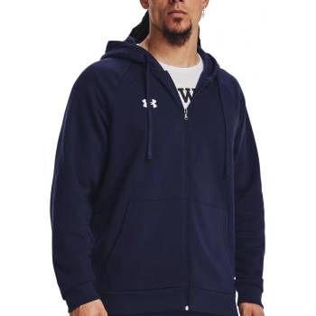 Under Armour Суитшърт с качулка Under Armour UA Rival Fleece FZ Hoodie-BLU 1379767-410 Размер XXL