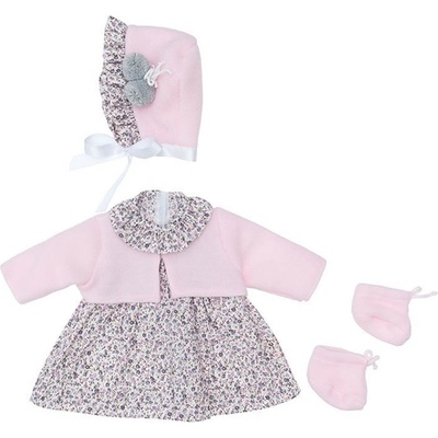 Asi Dolls Дрехи за кукла Asi Dolls - Лея, рокля, шапка и терлички, 46 cm (3183470)