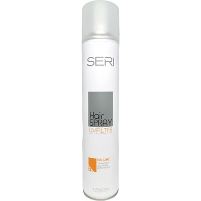 SERI лак за коса, UV filter, Volume, Strong Hold, 400мл