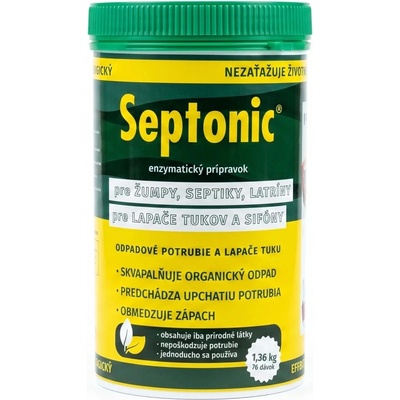 Septonic 1,36 kg - Enzýmy do ČOV, septiku a žumpy