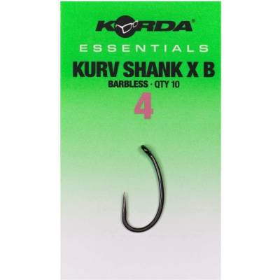 Korda Háčky Essentials Kurv X Barbless 10ks Vel. 4