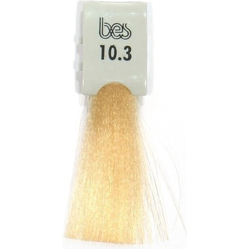 Bes Hi-Fi Hair Color 10-3 platinová blond zlatá