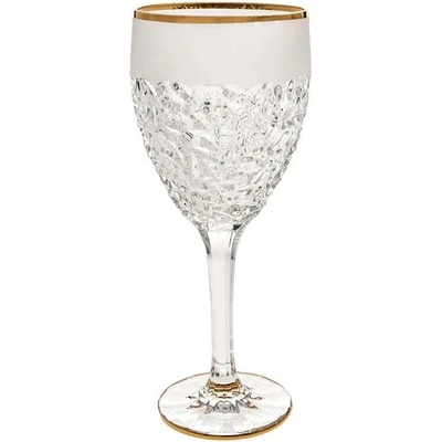 lav LAV Bohemia Jiha BOHEMIA JIHA NICOLETTE GOLD/MAT SKLENICE NA VÍNO SADA 6 x 320 ml
