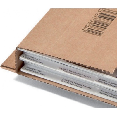 Zásilková krabice ColomPac C4 na pořadače - 32,5 x 25 X 8 cm, 1 ks
